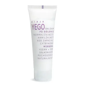 Ziaja Yego, Balsam după bărbierit, normalizant și hidratant, verbena de lămâie, 80 ml