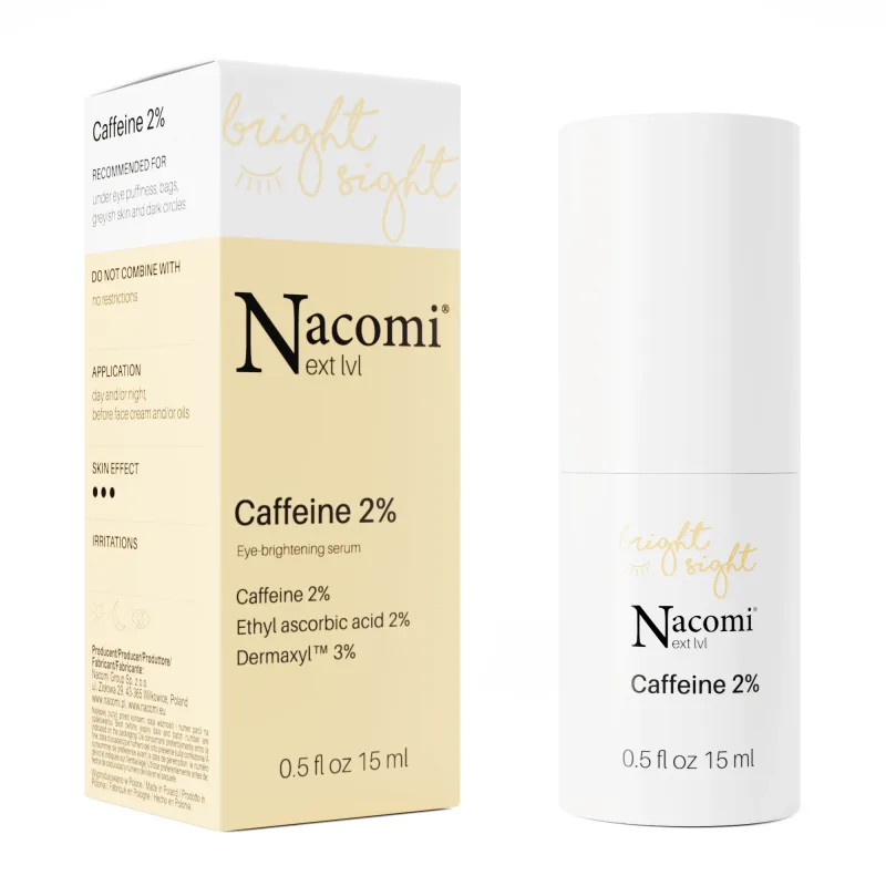 Nacomi Next Level, Serum iluminator pentru ochi, 15 ml Ambalaj deteriorat — preț și oferte