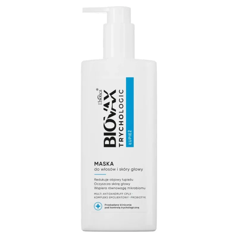 Biovax Trychologic Dandruff, Mască pentru păr și scalp, 200 ml — preț și oferte