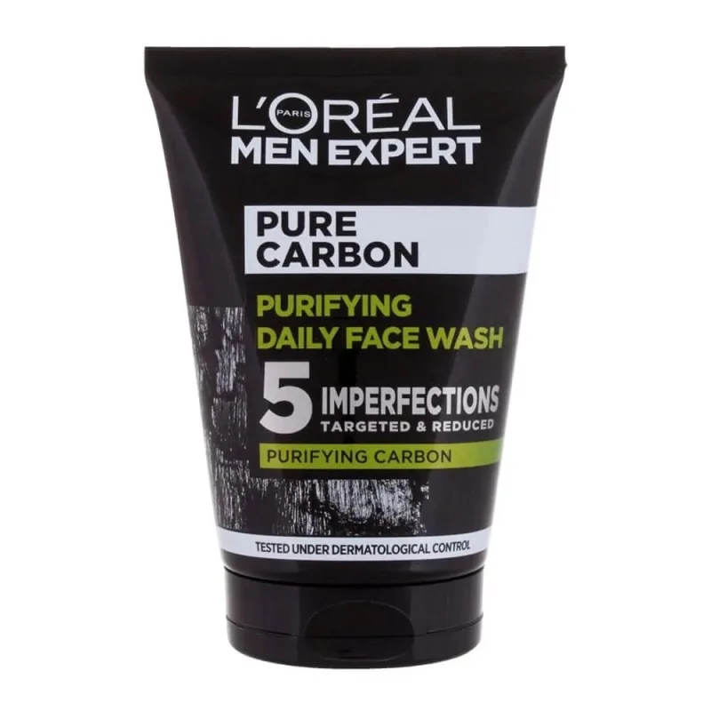 L Oreal Paris Men Expert Pure Carbon el spală fața împotriva imperfecțiunilor, 100ml — preț și oferte