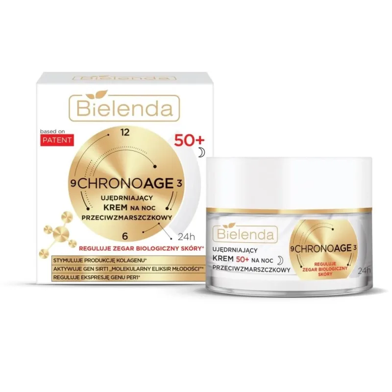 Bielenda Chrono Age Firming cremă de noapte antirid 50+, 50ml — preț și oferte