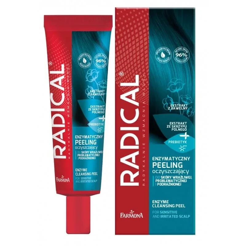 Farmona Radical Scrub enzimatic de curățare pentru piele problematică și iritată, 75ml — preț și oferte