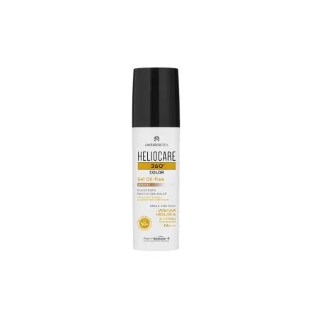 Heliocare 360 Color Gel Oil-Free SPF 50+ nuanta Bronze, 50 ml CANTABRIA — preț și oferte