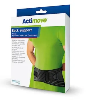 Actimove, Suport lombar pentru coloană vertebrală Negru mărimea S - Termen lung!