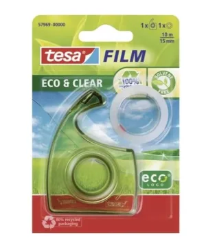 Tesa, Eco amp;Clear, 10mx15mm, Rama de birou, 1 buc.