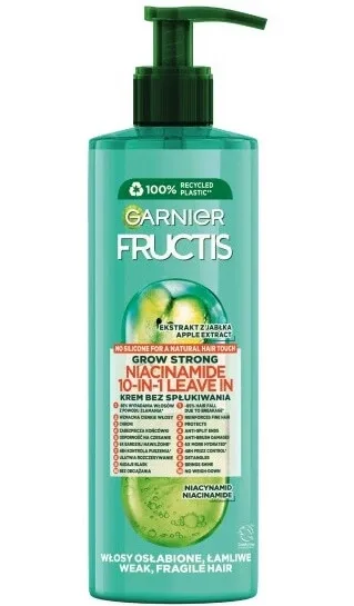 Garnier Fructis Grow Strong 10in1 Cremă fără clătire pentru păr, 400ml — preț și oferte