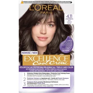 L Oreal Paris Excellence Cool Creme Wax Colour 4.11 Ultra gri Brz