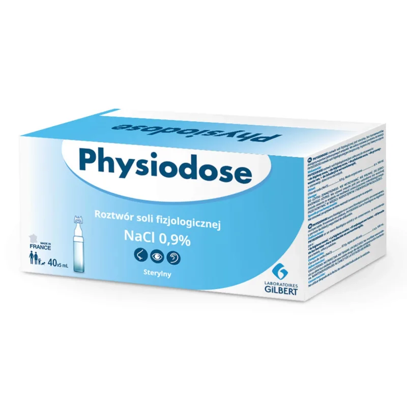Physiodose, soluție salină NaCl 0,9%, 5 ml x 40 fiole Aristeon — preț și oferte