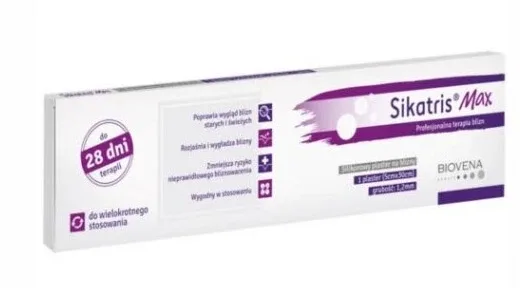 Sikatris MAX, Plasturi de silicon pentru cicatrici, 1 buc. - Utilizare pe termen lung! — preț și oferte