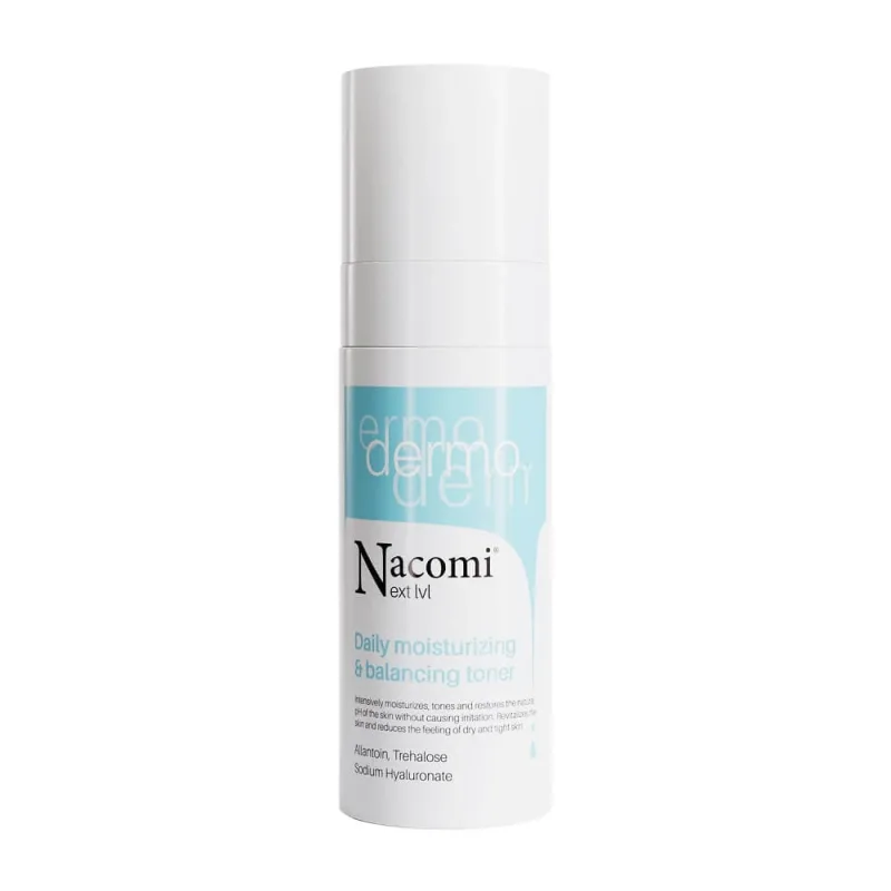 Nacomi Next Level Dermo Tonic hidratant pentru piele uscată și sensibilă, 100ml — preț și oferte