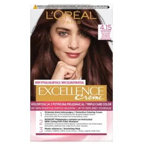 L Oreal Paris Excellence Creme Wax Colour 4.15 Mrony Brz