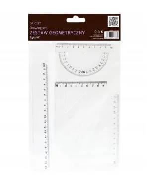 Grand, Set geometric transparent GR-032T