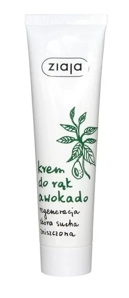Ziaja, Cremă de mâini cu avocado, regenerare, piele uscată și deteriorată, 100 ml - Termen lung de valabilitate! — preț și oferte