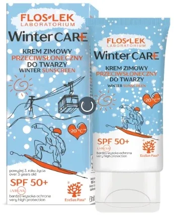 Flos-Lek Winter Care Sun Protection Face Cream SPF 50+, 30 ml — preț și oferte