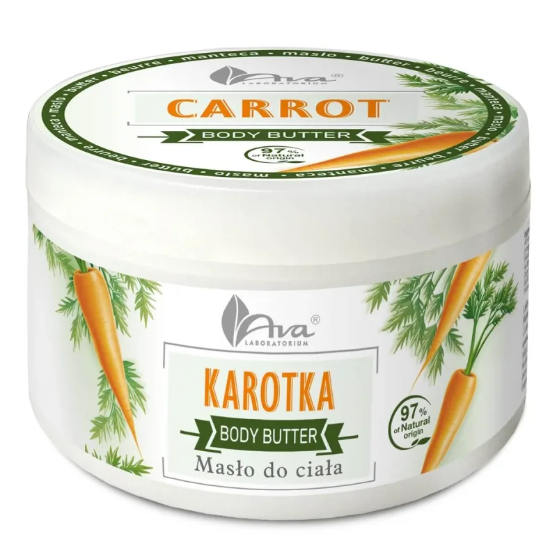 Ava Laboratory Unt de corp Unt de corp cu morcovi, 250g — preț și oferte