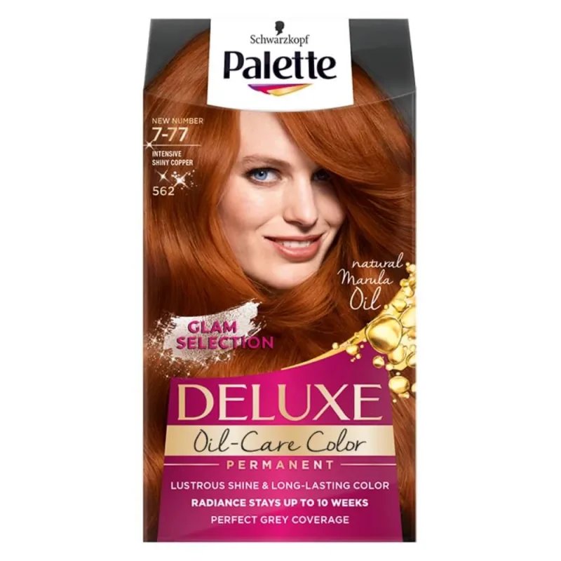 Palette Deluxe Oil-Care Color dye 562 (7-77) Intense Mied Lint — preț și oferte