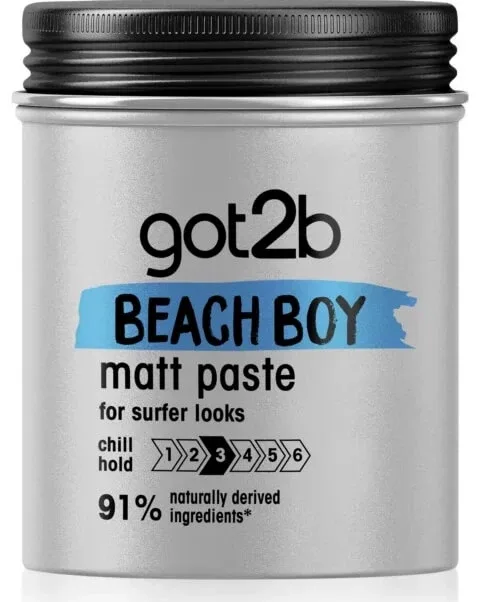 Got2B Beach Boy Paste de ceară mată Surfer Look, 100ml — preț și oferte