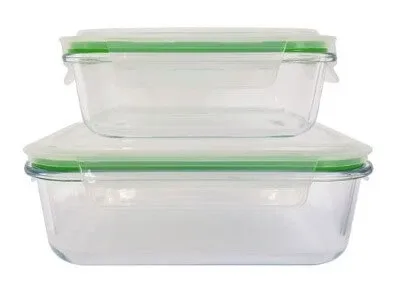 CleanPac, Set de recipiente pentru depozitarea alimentelor, 2 bucăți — preț și oferte