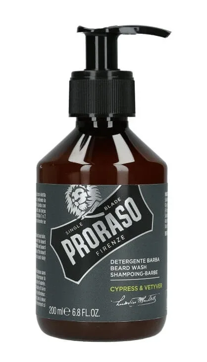 Șampon pentru barbă Proraso Cypress amp; Vetyver, 200ml — preț și oferte