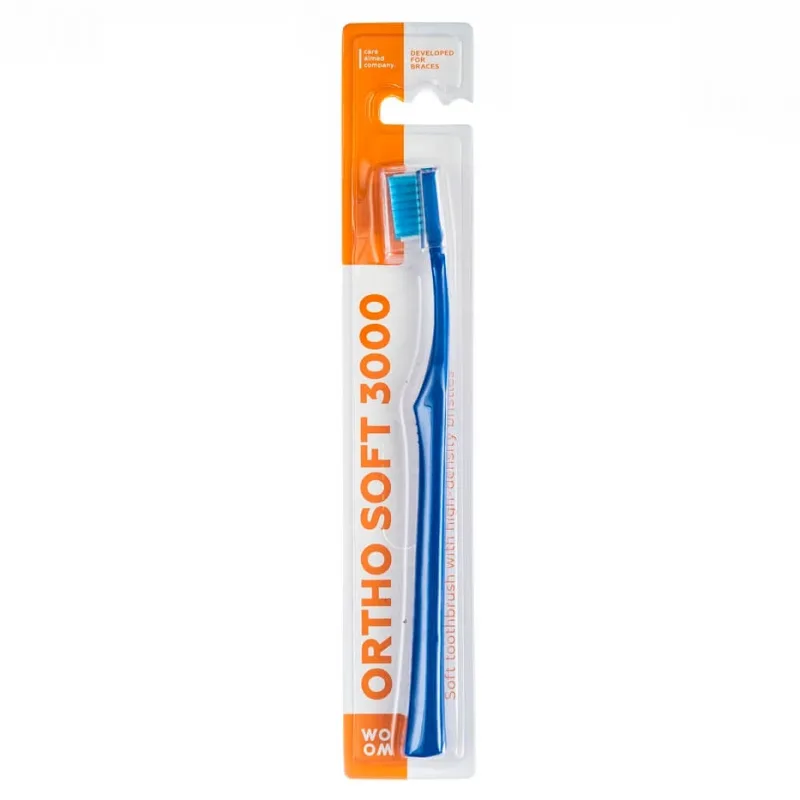 Periuța de dinți ortodontică Woom Ortho+ Soft 3000 — preț și oferte