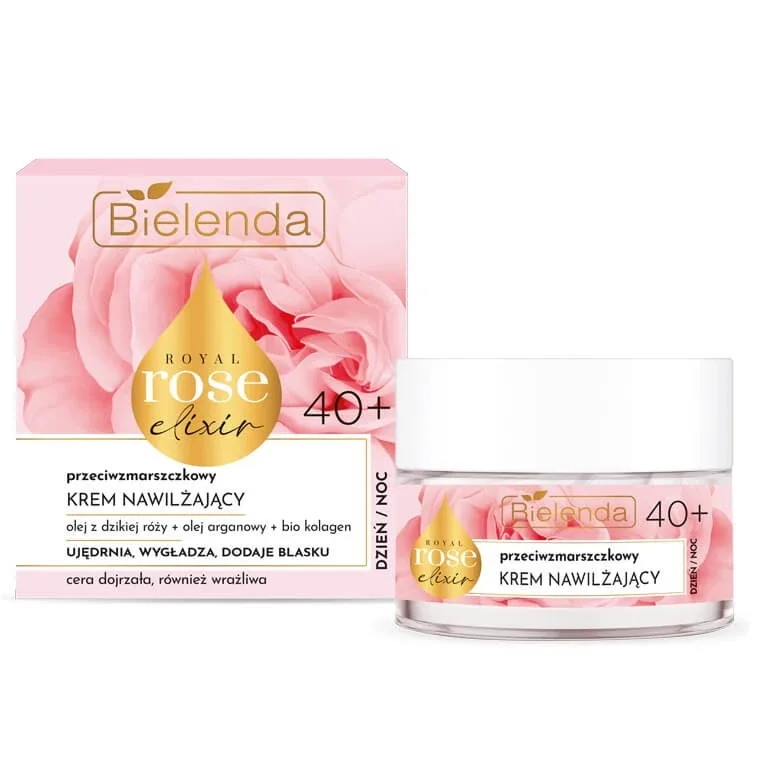 Bielenda Royal Rose Elixir Cremă hidratantă antirid 40+, 50ml — preț și oferte