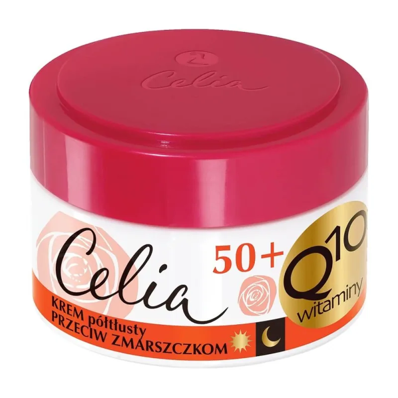 Celia Q10 Vitamins cremă antirid pentru zi și noapte 50+, 50ml — preț și oferte