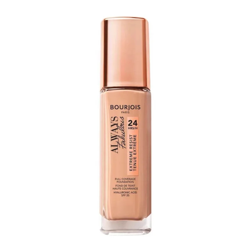 Fond de ten opace Bourjois Always Fabulous Extreme Resist SPF20 300 Rose Sand, 30ml — preț și oferte