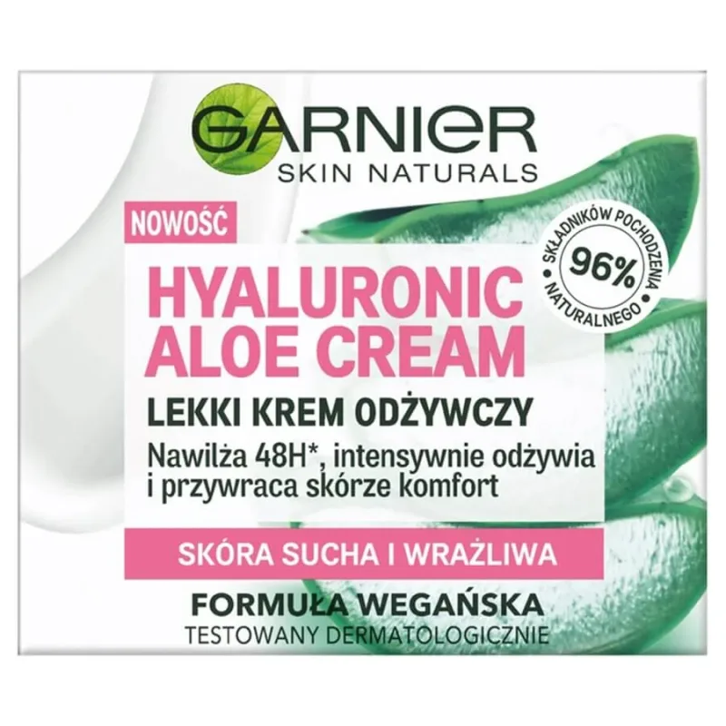 Garnier Light Replenishing Cream pentru piele uscată și sensibilă, 50ml — preț și oferte