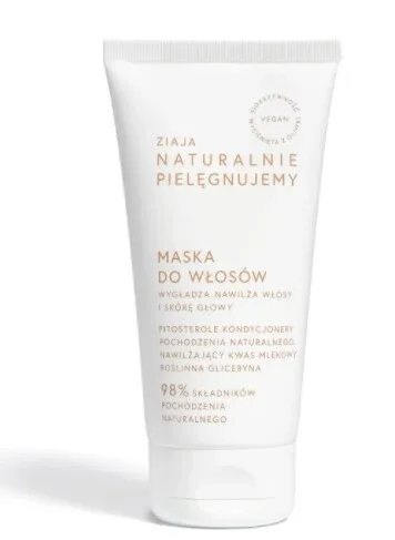 Ziaja, Naturalnie Pielgnujemy Maska do wosów, 150 ml - Dugi termin wanoci! — preț și oferte