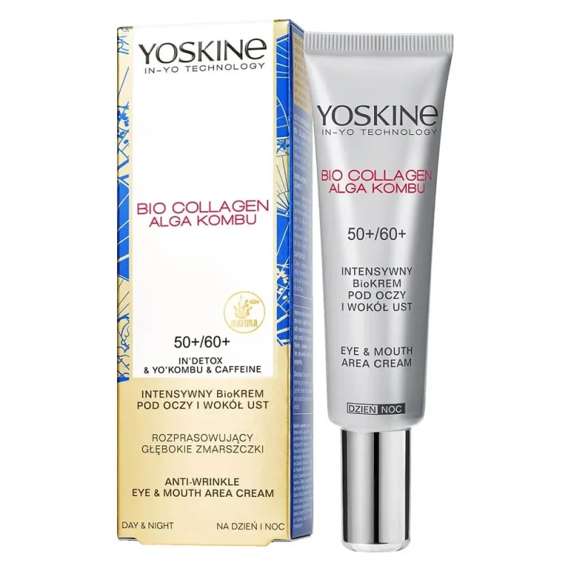 Yoskine Bio Colagen cremă de ochi 50+/60+, 15ml — preț și oferte