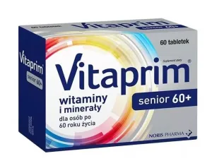 Vitaprim Senior, 60 comprimate