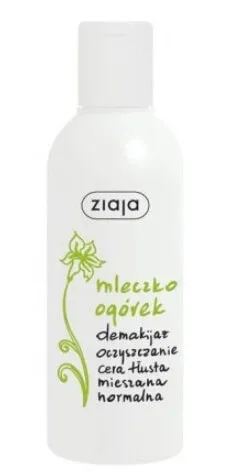 Ziaja, Lapte Demakijau cu castravete, 200 ml