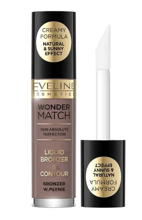 Eveline Cosmetics, Wonder Match, Bronzer în lichid nr. 01, 4.5 ml — preț și oferte