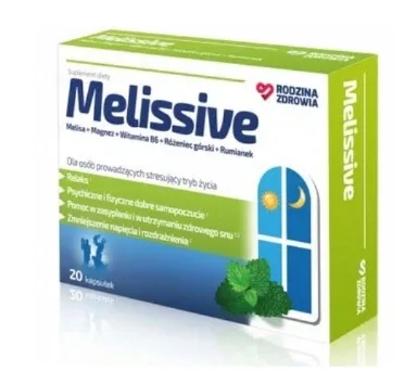 Sănătate Familie Melissive 20 capsule — preț și oferte