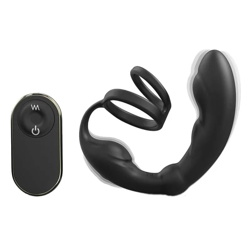 Marc Dorcel P-Ring aparat de masaj al prostatei cu inel dublu pentru penis — preț și oferte