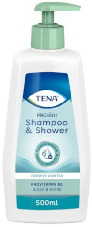 Tena Shower amp; Shampoo el wash și șampon 2in1 500ml