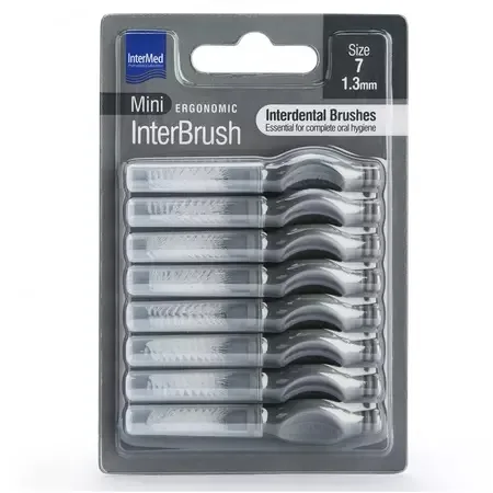 Ergonomic Mini Periuta Interdentara 1,3 Mm , 8 Bucati Intermed — preț și oferte