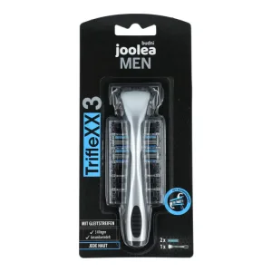 Aparat de ras Joolea Men TriffleXX3 cu 3 lame + 2 cartușe de schimb.