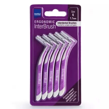 Ergonomic Periuta Interdentara 1,1 Mm, 5 Bucati Intermed — preț și oferte