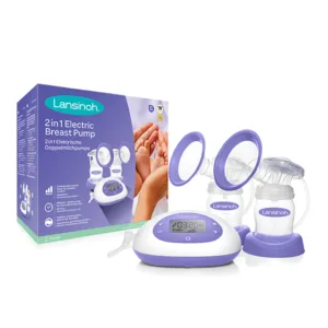 Pompa de sân electrică dublă, 2in1, Lansinoh