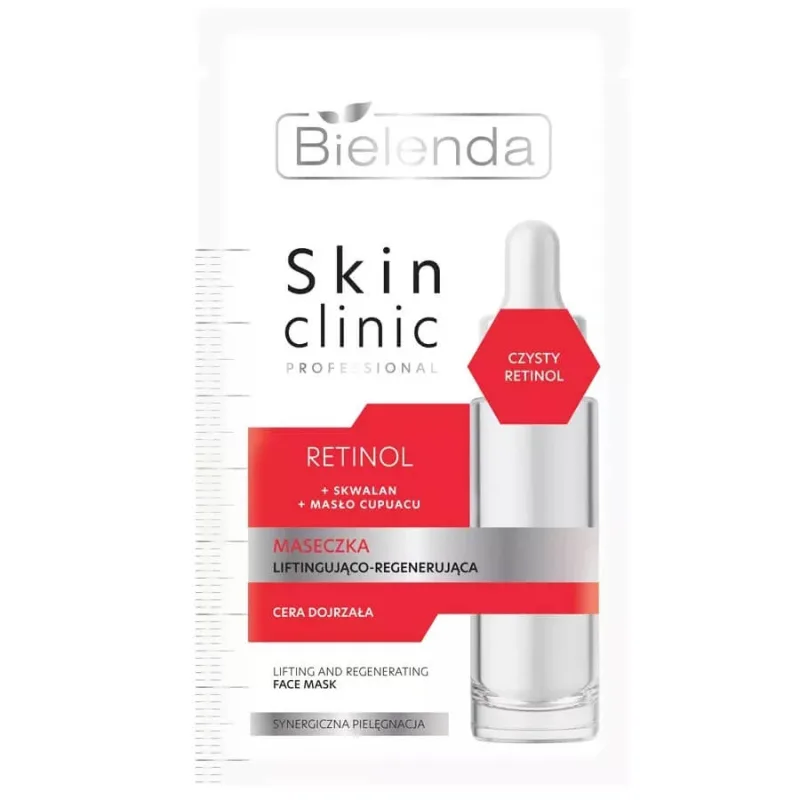 Bielenda Skin Clinic Professional Retinol Lifting and Regenerating Mask, 8g — preț și oferte