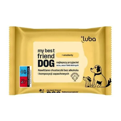 Luba my best friend DOG Șervețele umede pentru îngrijirea zonelor sensibile, 25 bucăți — preț și oferte