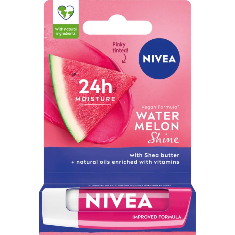 Nivea, Ruj, Watermelon Shine, pepene galben, 1 buc — preț și oferte