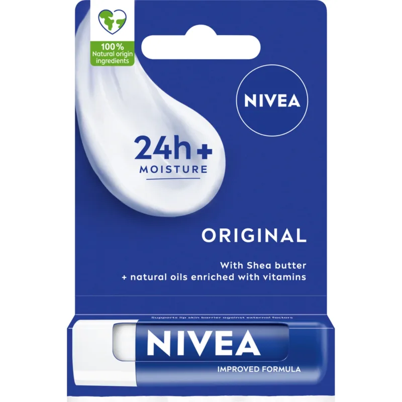 Nivea, ruj, îngrijire, Original Care, 1 buc — preț și oferte