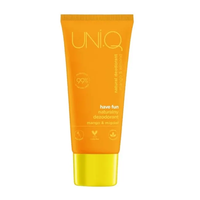 UNI.Q Have Fun Deodorant natural Mango și migdale, 50ml — preț și oferte