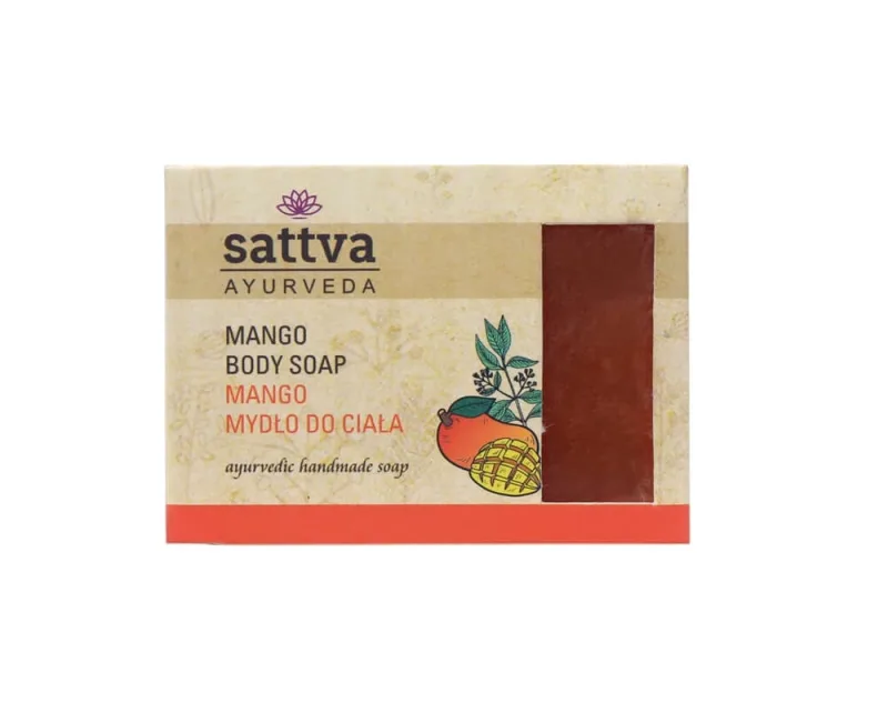 Sattva Body Soap Indian Mango Glycerin Soap, 125g Sattva Ayurveda — preț și oferte