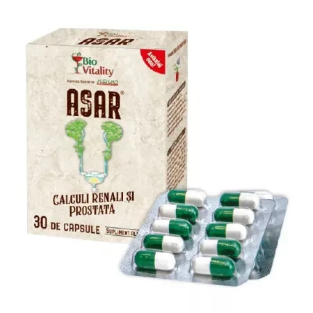Asar, 30 capsule, Bio Vitality — preț și oferte