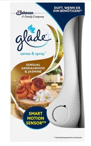 Glade, Sandalwood amp; Jasmine, Purificator de aer + 2 cartușe