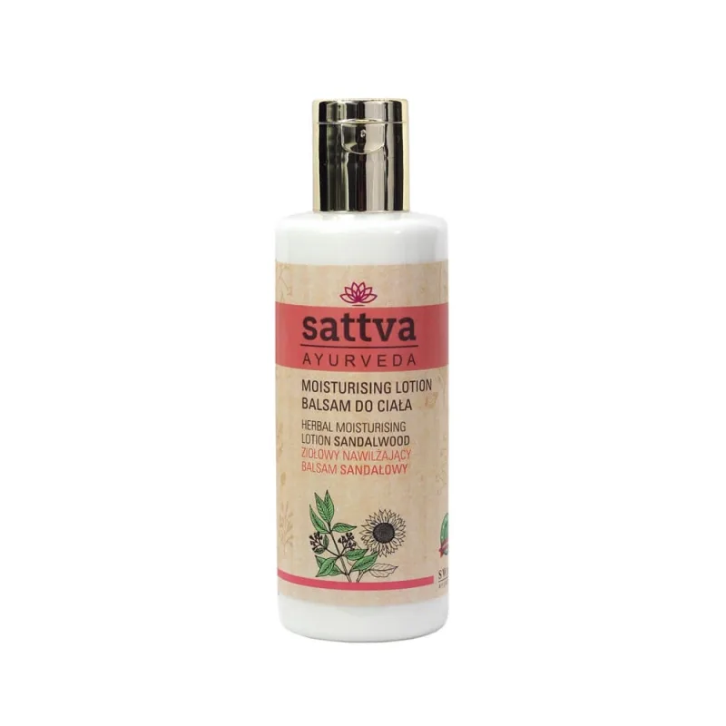 Sattva Herbal Moisturising Loțiune hidratantă pentru corp Sandalwood, 210ml Sattva Ayurveda — preț și oferte