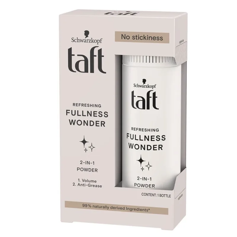 Pudră pentru păr Taft Fullness Wonder 2in1 pentru a adăuga volum și corp, 10g — preț și oferte